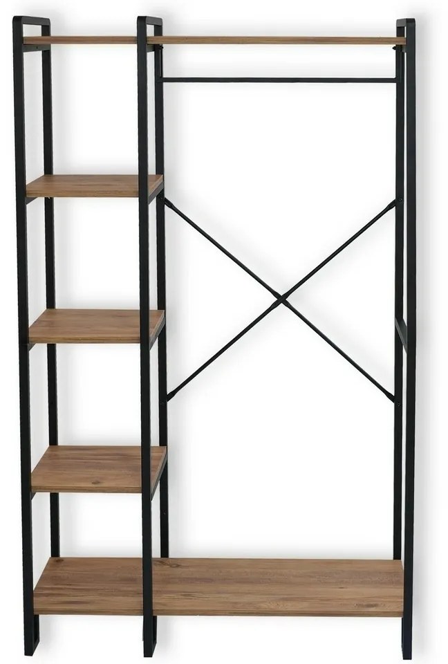 Stojak na ubrania Rex Atlantic Pine and Black