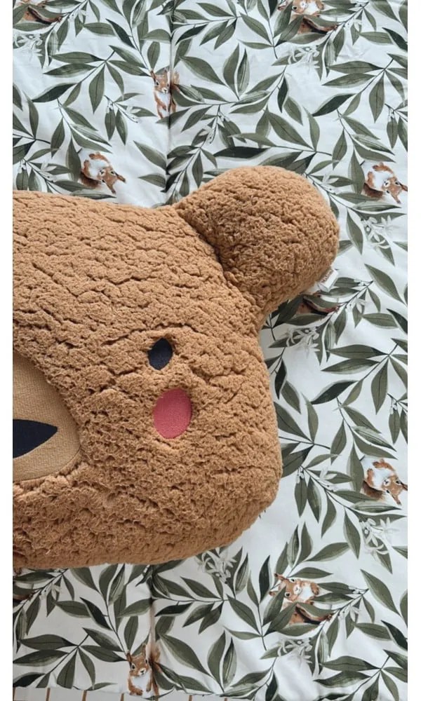 Poduszka dziecięca z mikropluszu Bear – Malomi Kids