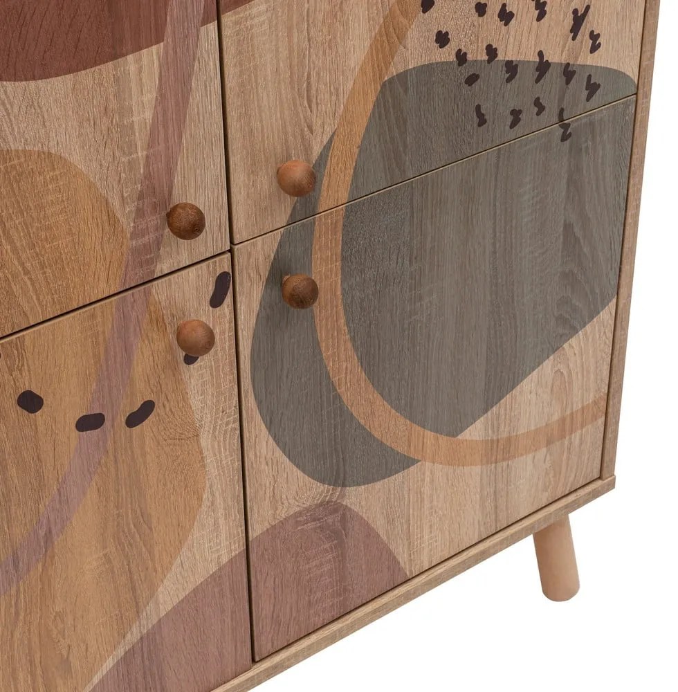Szafka w dekorze dębu 95x111 cm Multilux – Kalune Design