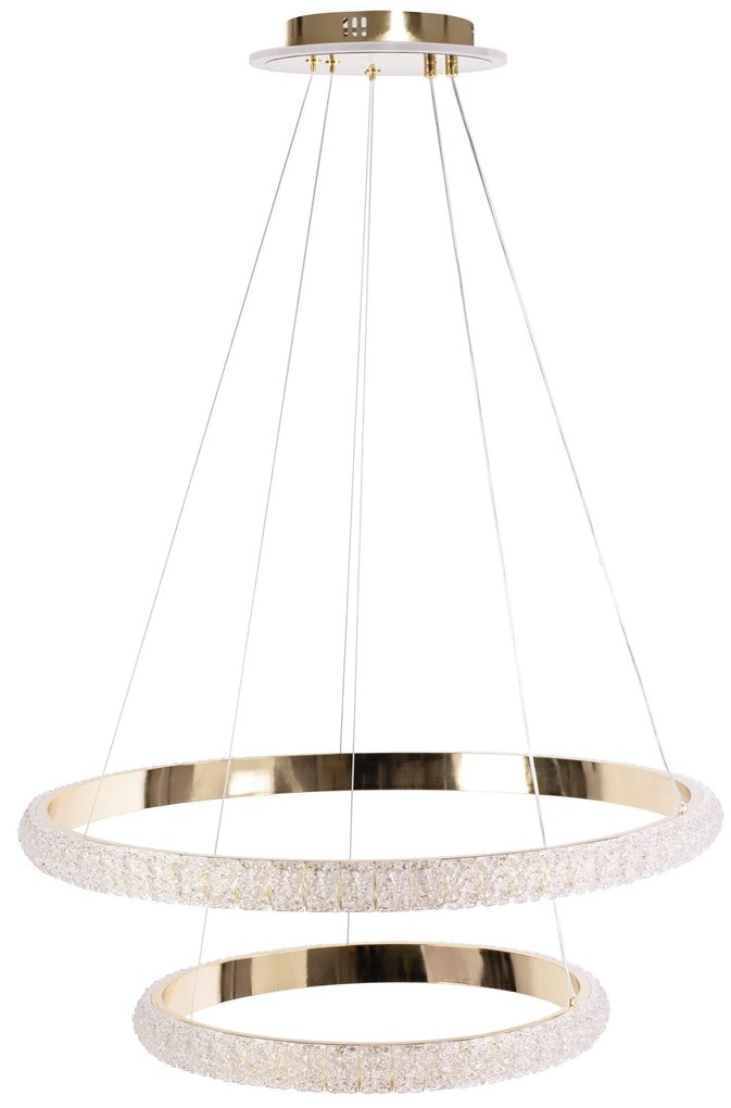 LAMPA WISZĄCA LED G045-2CP GOLD