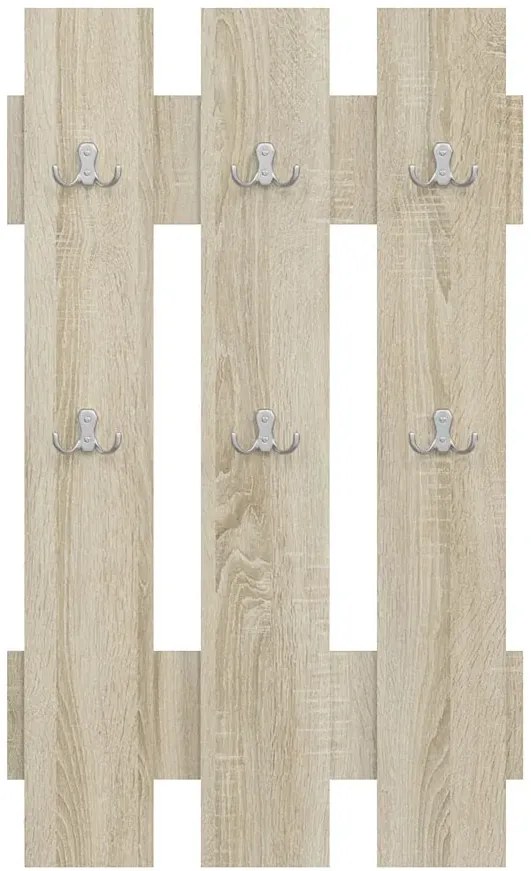 Wieszak minimalistyczny ścienny dąb sonoma G9-D08