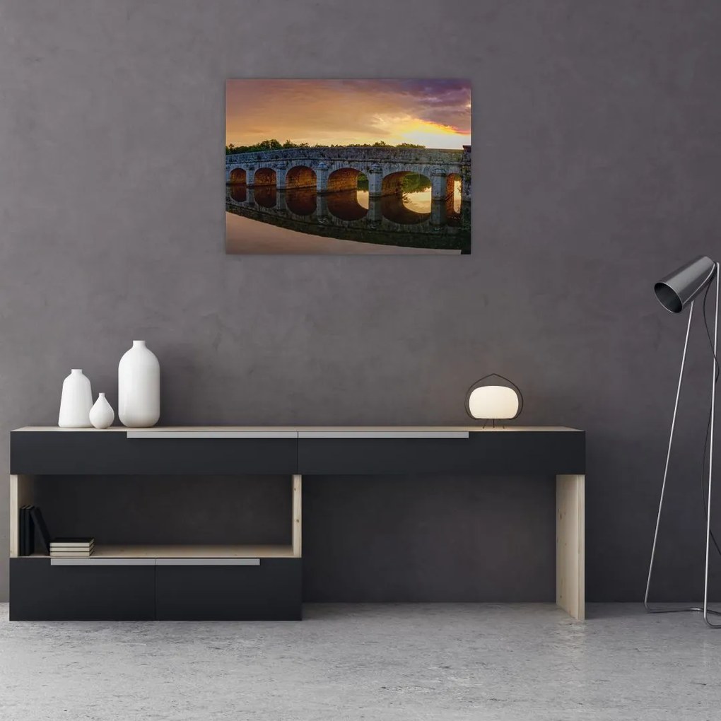 Obraz na szkle - most (70x50 cm)