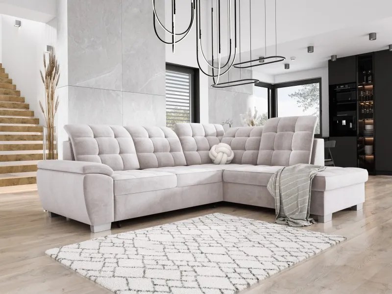 Narożnik LOTTA L wolnostojący Prawostronny tkanina SALVADOR 13 WERSAL