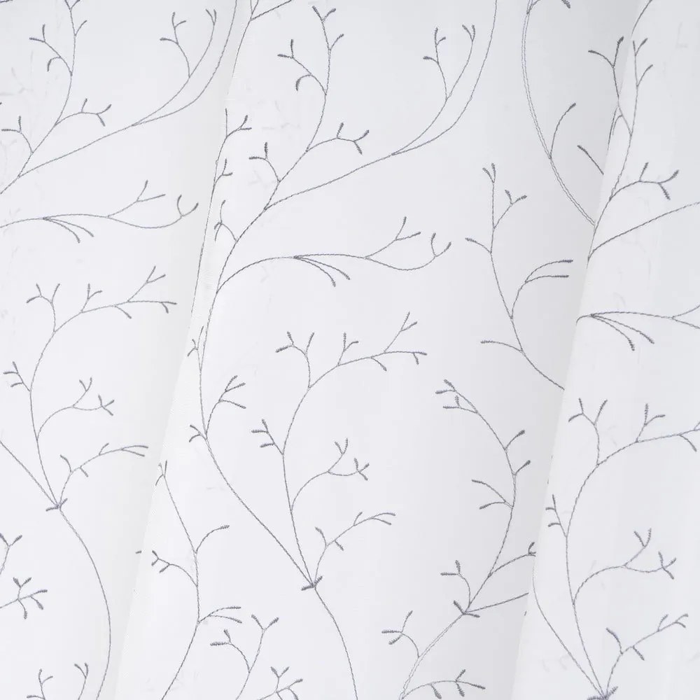 Biało-szara firanka 140x260 cm Grow – Casa Selección