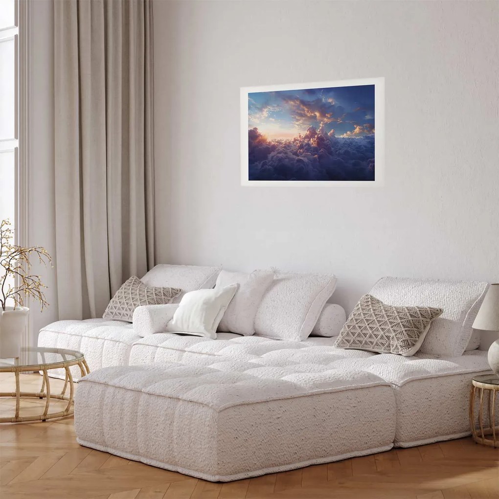 Plakat Słońce w ukryciu 60x40 cm bez ramy z marginesem ARTGEIST B
