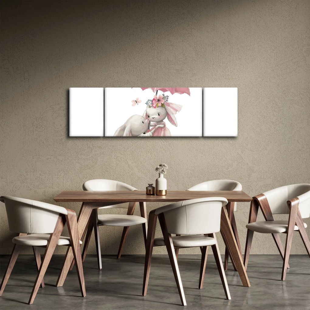 Obraz - Zwierzątko akwarelowe N⁰3 (170x50 cm)