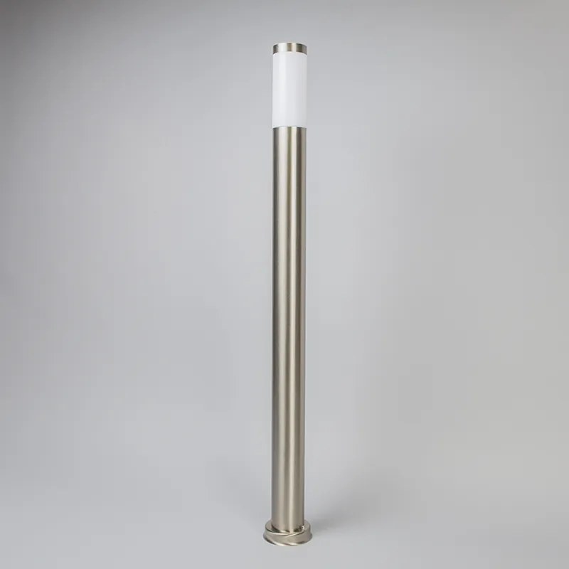 Zewnetrzna Nowoczesna lampa ogrodowa słupek stal 110 cm IP44 - Rox Nowoczesny Oswietlenie zewnetrzne