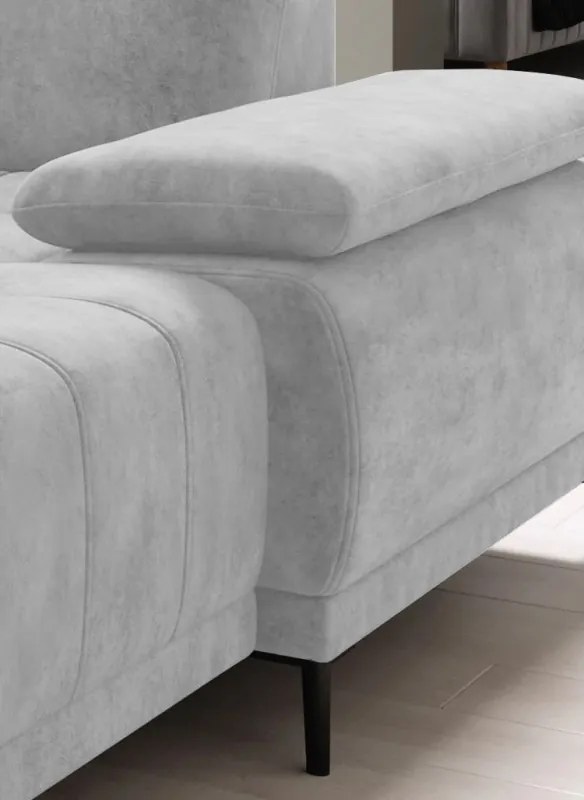 Narożnik FOCUS XL z elektryczną regulacją w tkaninie SALVADOR 13 WERSAL