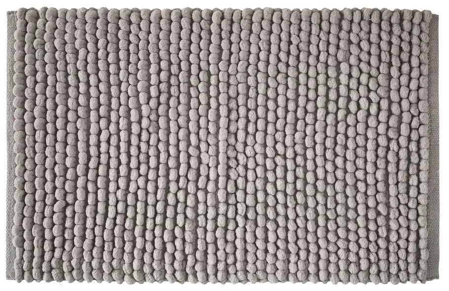 Szary dywanik łazienkowy 50x80 cm Aspen Bobble – Bianca