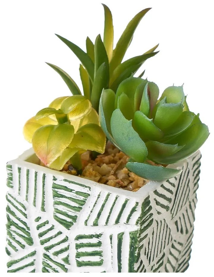 Sztuczne rośliny zestaw 3 szt. (wysokość 12 cm) Cactus – Casa Selección