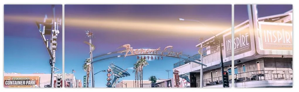 Zdjęcie ulicy w Las Vegas (170x50 cm)