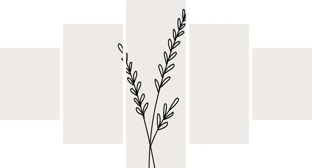 Obraz - Meadow Flower N⁰2 (125x70 cm)