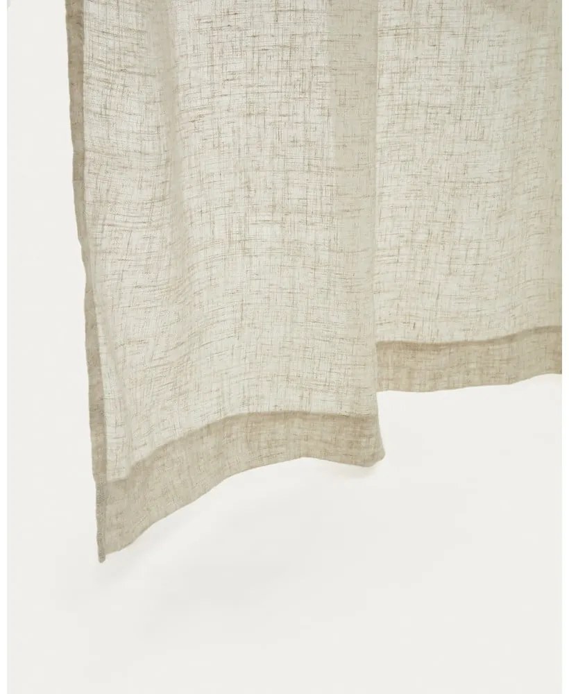 Beżowa zasłona 140x260 cm Mahina – Kave Home