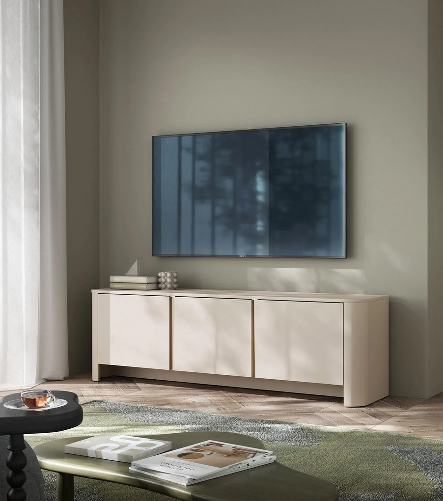 Kaszmirowa potrójna szafka RTV Z6-A76