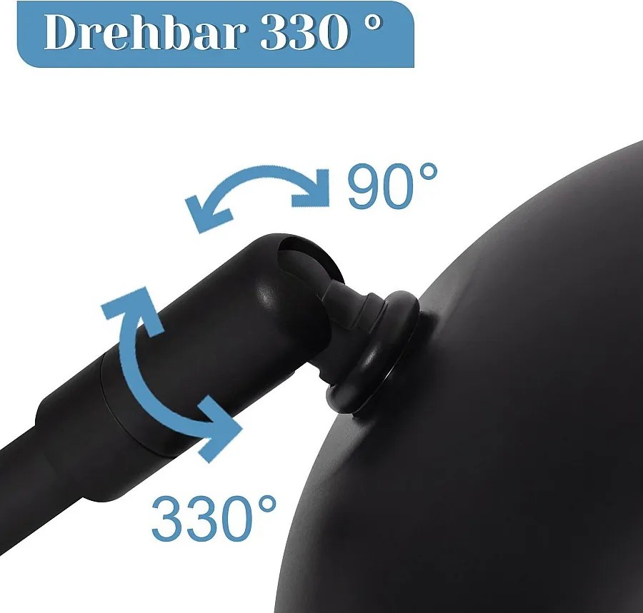 NETTLIFE spoty ścienne drewniany kinkiet z włącznikiem - E27 kinkiet regulowany punktowy kinkiet czarny metalowy vintage lampa do przedpokoju