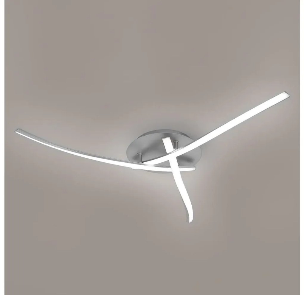 Brilagi - lampa sufitowa LED STRIPES LED/24W/230V srebrna