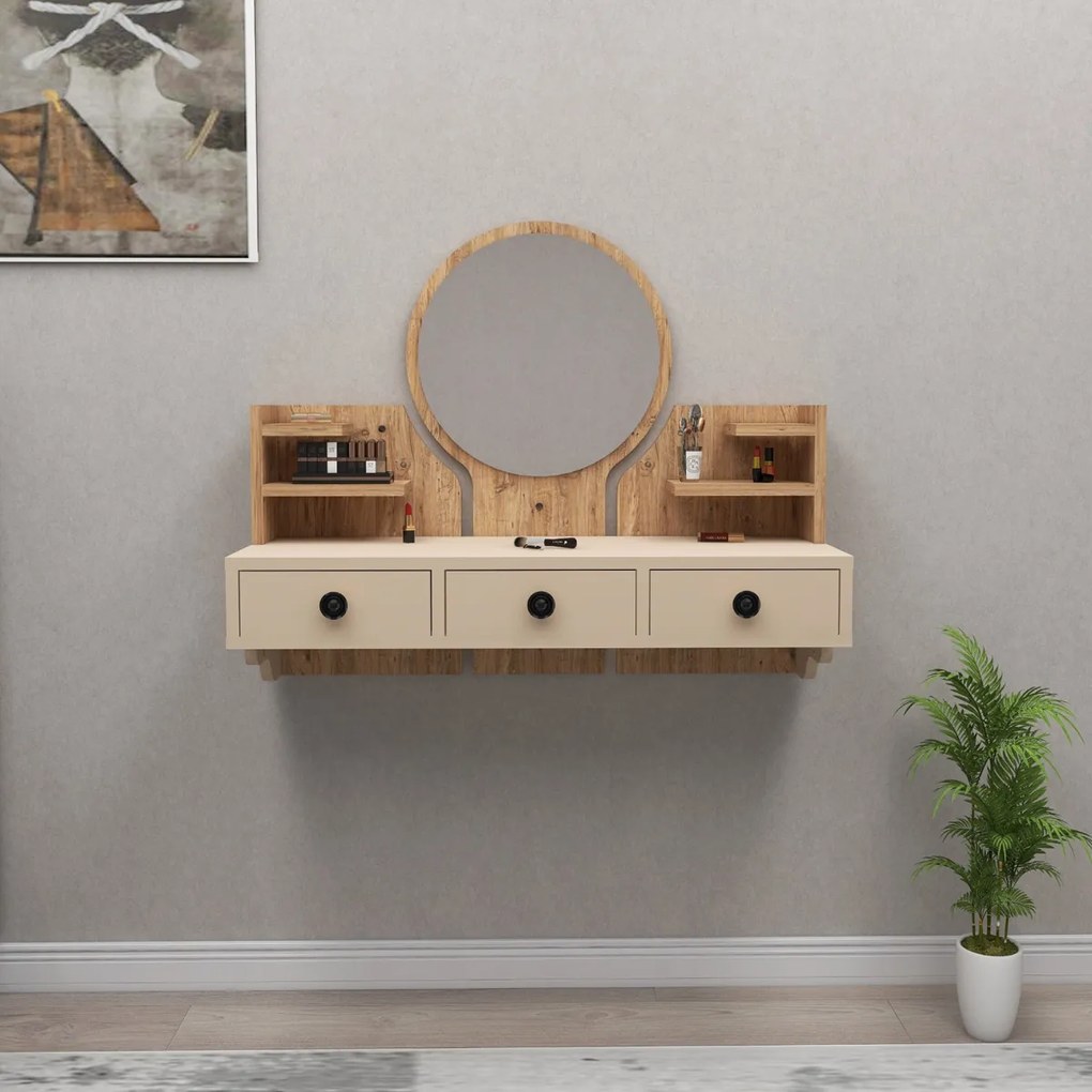 Stolik kosmetyczny Polina Beige