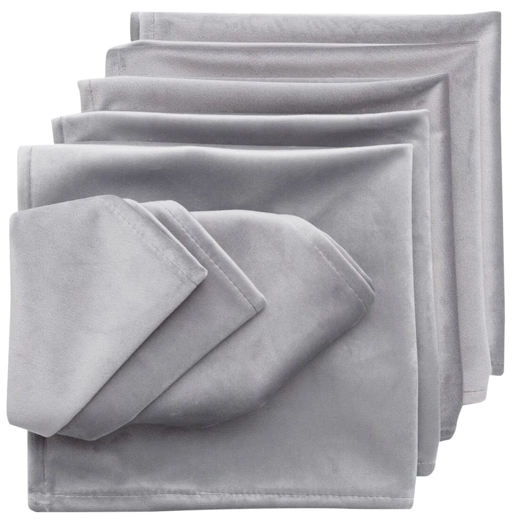 Komplet serwetek 6szt. 42x42cm Velvet 704-11