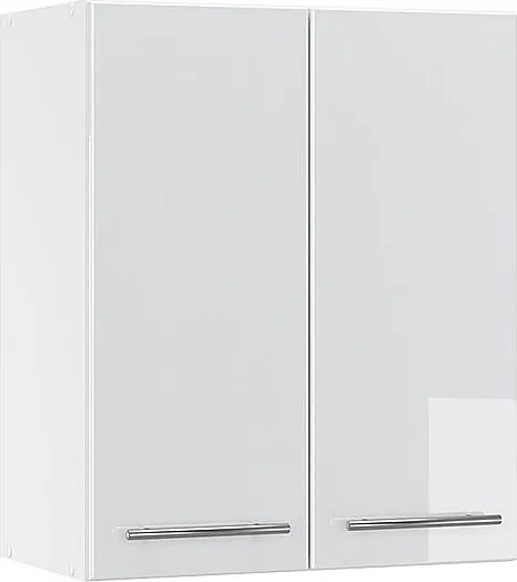 Szafka ścienna biały wysoki połysk 60x34.1x72 fame-line