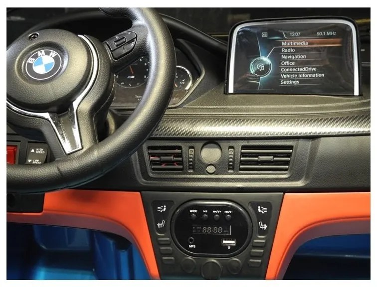 Auto na akumulator nowe bmw x6m czerwone lakierowane