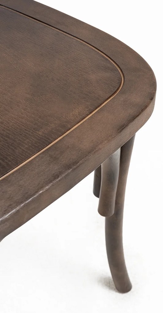 Krzeso polipropylenowe Altea z efektem drewna