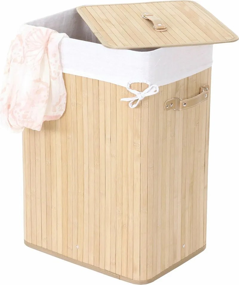 Kosz na pranie MCW-C21,  kolor naturalny