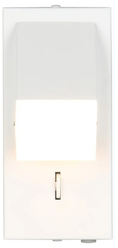 Biały kinkiet LED Raglan – Trio