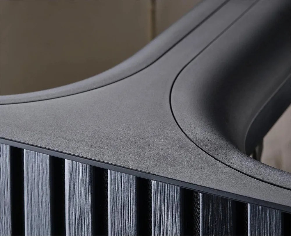 Czarny bambusowy kosz na pranie 2x45 l Tota Luxe – Joseph Joseph