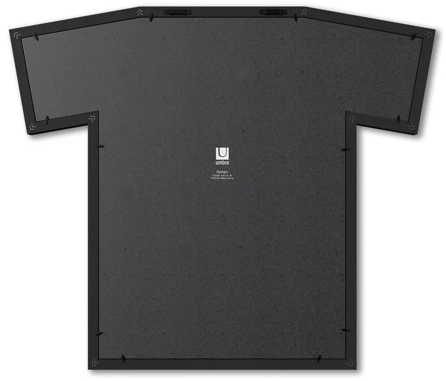 Czarna plastikowa ramka ścienna 62x72 cm T-Frame – Umbra