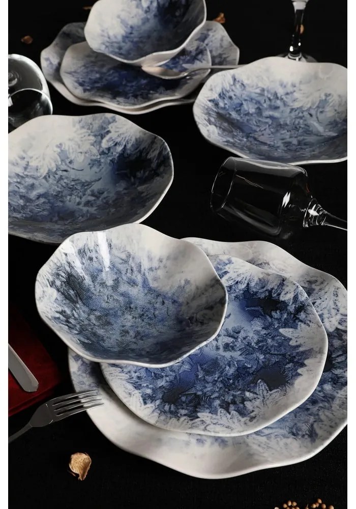 Zestaw talerzy z porcelany 24 szt. – Hermia
