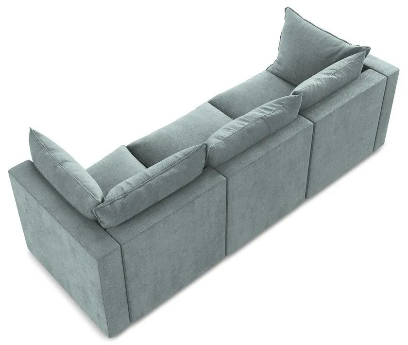 Niebieska sofa 255 cm Manao – Makamii