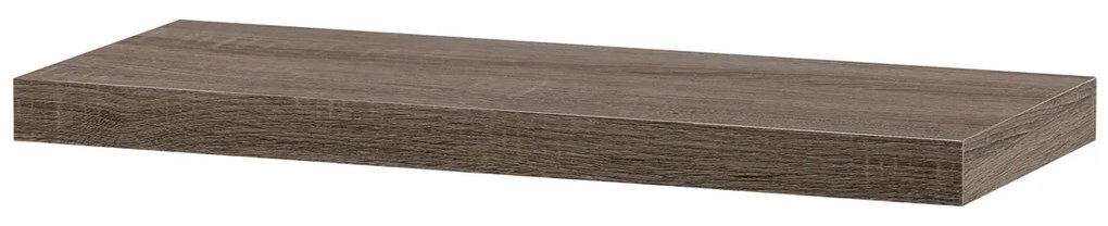 Półka ścienna P-001, dąb sonoma ciemny