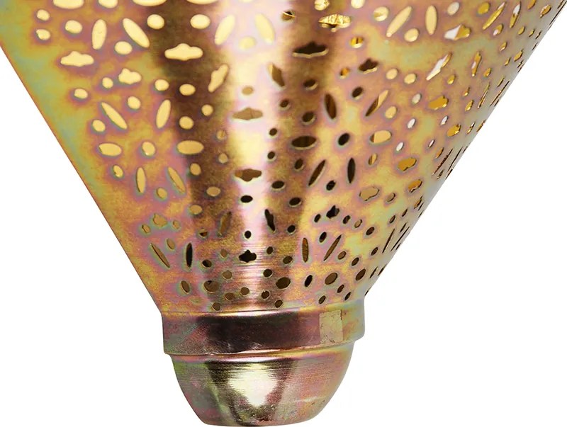 Orientalna lampa ścienna miedziana - Muraf