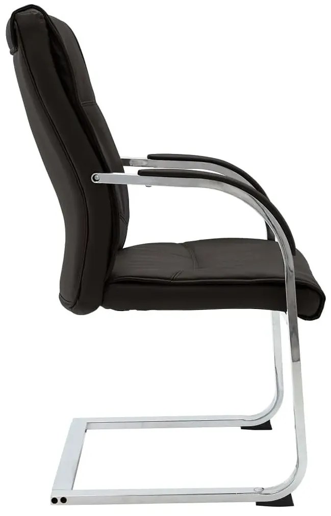 Ergonomiczny Fotel Czarny Konferencyjny Z7-C02
