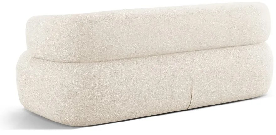 Beżowa sofa z materiału bouclé 178 cm Jenny – Micadoni Home