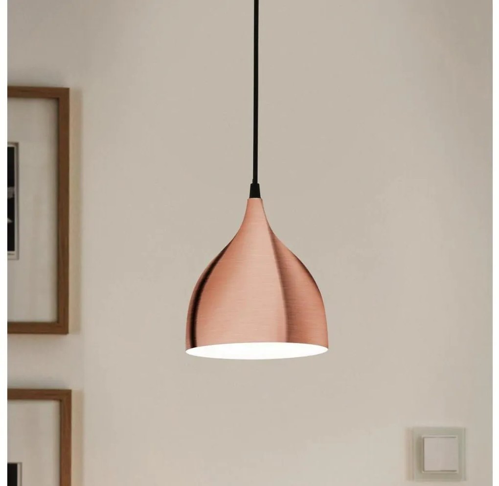 Eglo 93836 - Lampa wisząca CORETTO 1xE27/60W/230V