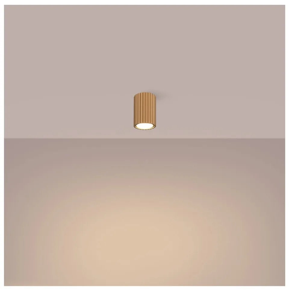 Lampa punktowa w kolorze złota Gleam – Sollux