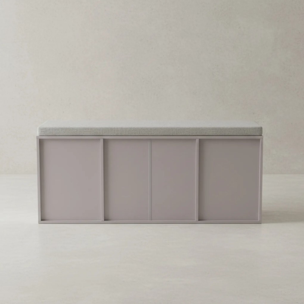 Szafka na buty z siedziskiem PORTA, 103 x 30 x 46 cm