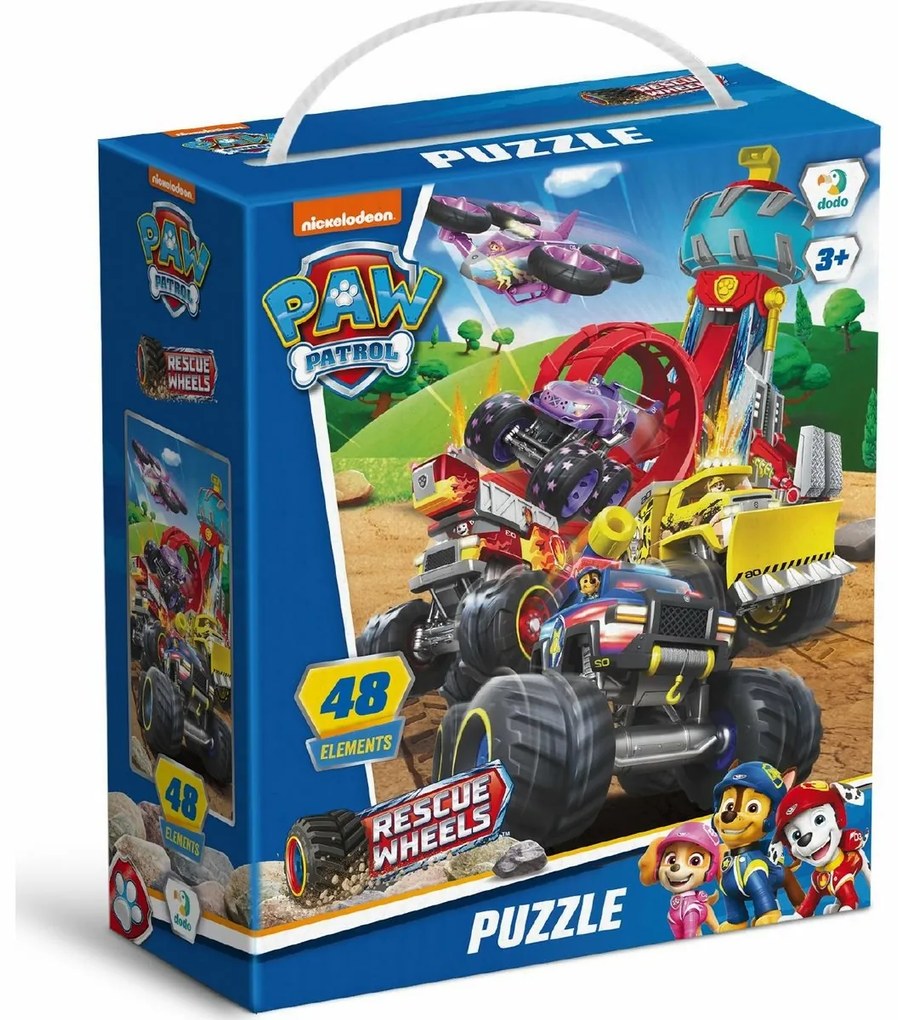 Dodo Puzzle Paw Patrol: Na pełnych obrotach, 48elementów