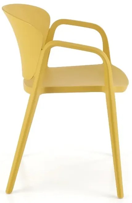Krzesło K491 musztardowe HALMAR