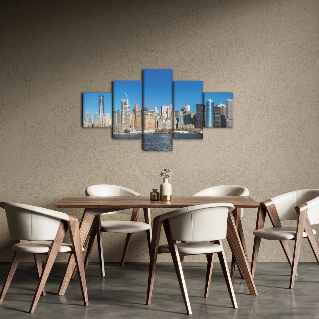 Obraz - Manhattan w Nowym Jorku (125x70 cm)