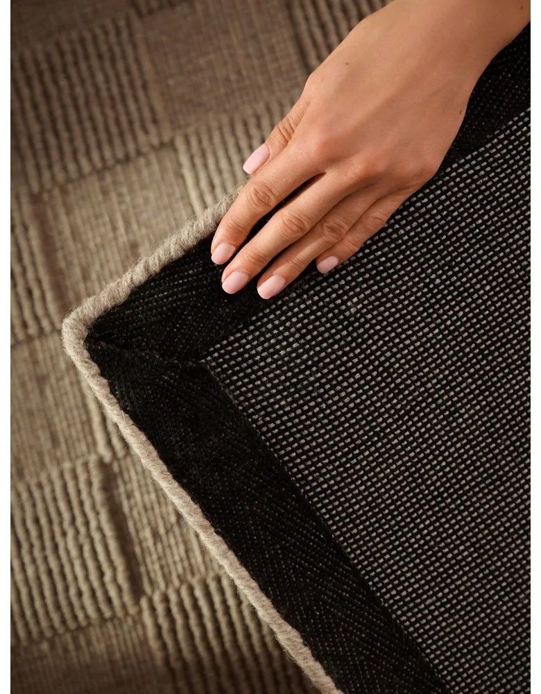 Brązowy wełniany dywan tkany ręcznie 160x230 cm Scala – Villeroy&Boch