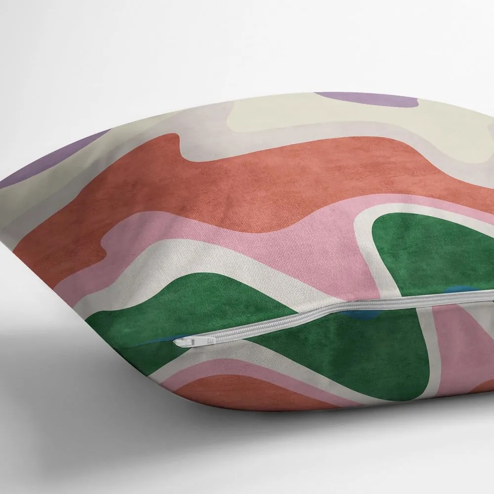 Poszewka na poduszkę 43x43 cm Squiggly Breeze – Mila Home