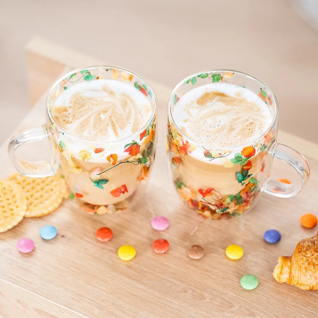 4Home Szklanka termiczna Bloom Hot&Cool 400 ml, 2 szt.