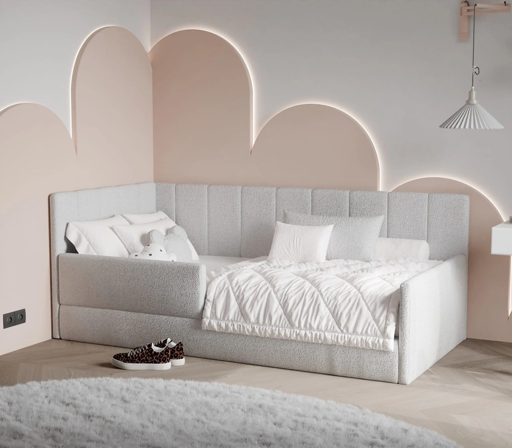 Łóżko dziecięce przypodłogowe BAMBI - 100x200