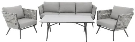 RIVA EXPERT naturalny - zestaw ogrodowy aluminiowy