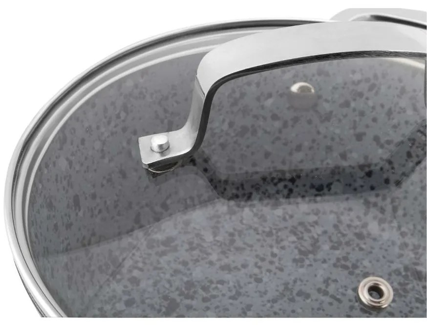 Lamart LT1252 rondel z pokrywką Granit, średnica18 cm