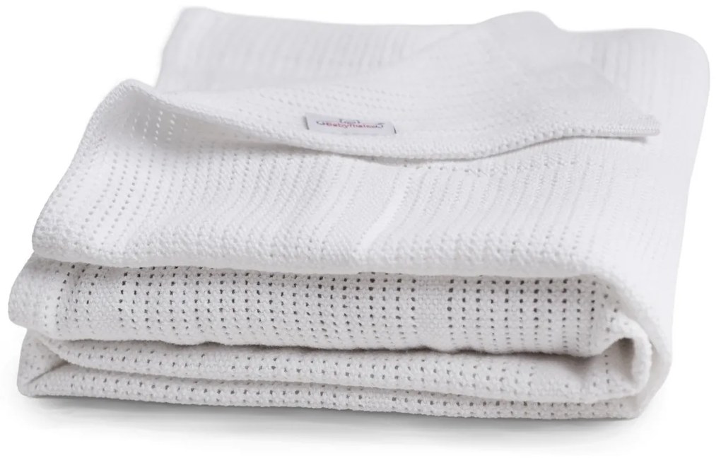 Babymatex Koc dziecięcy Sisi biały, 75 x 100 cm