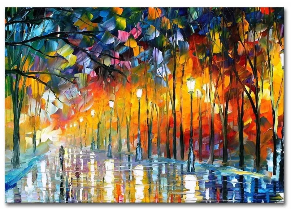 Reprodukcja obrazu na płótnie Leonid Afremov, 100x70 cm