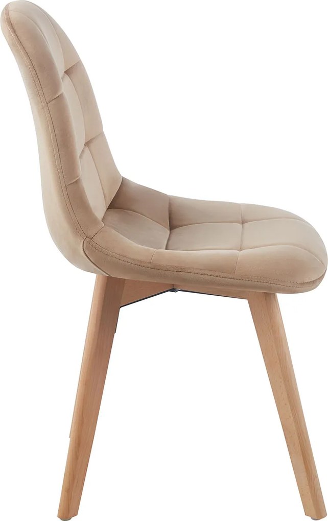 Zestaw 4 Krzese Kelen Aksamitne